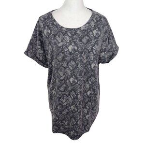 Grey snake skin jacket